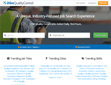 Tablet Screenshot of ihirequalitycontrol.com